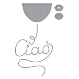Spellbinders Ciao Spaghetti Etched Dies from the La Dolce Vita Collection