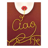 Spellbinders Ciao Spaghetti Etched Dies from the La Dolce Vita Collection