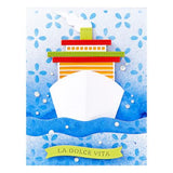 Spellbinders Deckside Dreams Etched Dies from the La Dolce Vita Collection