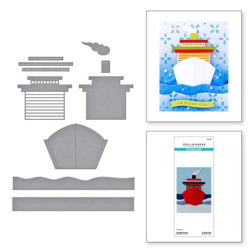 Spellbinders Deckside Dreams Etched Dies from the La Dolce Vita Collection