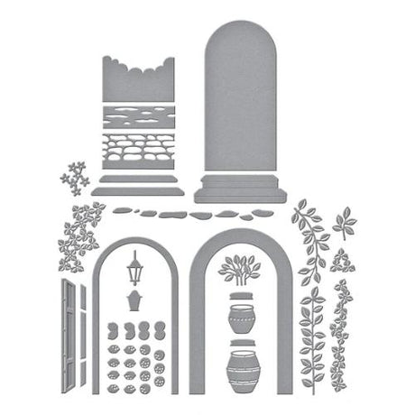 Spellbinders Beyond the Door Etched Dies from the La Dolce Vita Collection