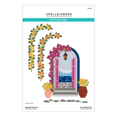 Spellbinders Beyond the Door Etched Dies from the La Dolce Vita Collection