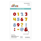 Spellbinders Classic Mouse Numbers & Punctuation Etched Dies from the Say Cheese Classic Mouse Collection