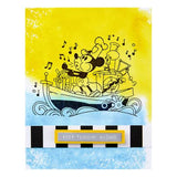 Spellbinders Steamboat Willie Press Plate & Die Set from the Say Cheese Classic Mouse Collection