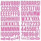 Simple Stories Color Vibe Foam Alpha Stickers Pink (13436)