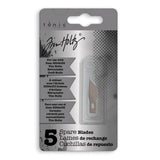 Tim Holtz Retractable Craft Knife Refill Blades 5/Pkg Wide Point- For 3356E