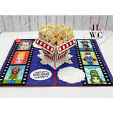 Karen Burniston Popcorn Phrases clear stamps CS011