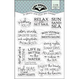 Karen Burniston Cruise Greetings clear stamps CS012