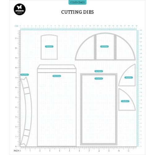 Studio Light Essential Slimline Cutting Die Nr. 423, Shadowbox