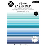Studio Light Shades Of Blue Essentials A5 Unicolor Paper Pad (SL-ES-UPP157)
