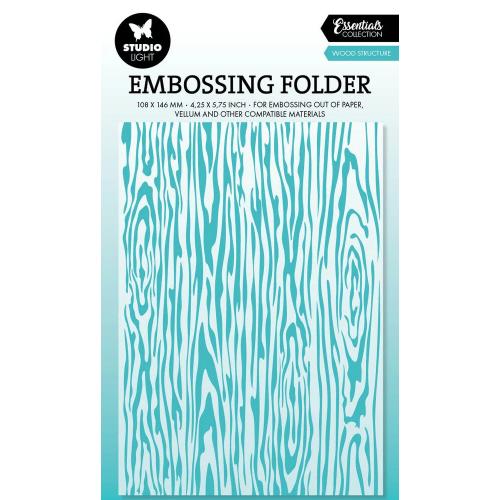 Studio Light Wood Structure Essentials Embossing Folders (SL-ES-EMB29)