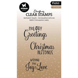 Studio Light Joy & Love Christmas Clear Stamp (SL-ES-STAMP852)