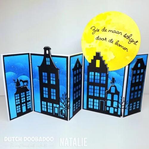 Dutch Doobadoo Dutch Basics A6 Canal houses (8pcs) (472.950.017)