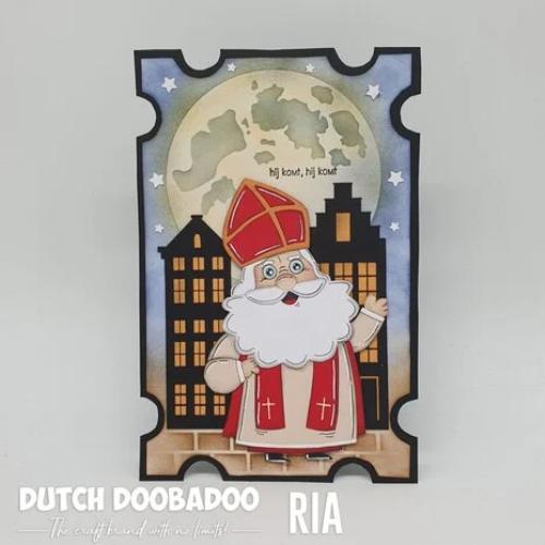 Dutch Doobadoo Dutch Basics A6 Canal houses (8pcs) (472.950.017)