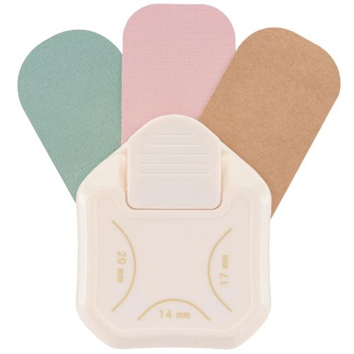 Vaessen Creative 3-in-1 Corner Punch 14-17-20mm
