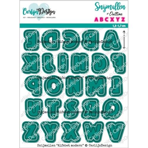 CarlijnDesign Dies Alphabet Modern (CDSN-0285)