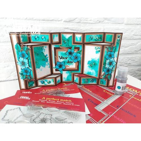 Crealies On The Move Dies No. 8 Design G Double Display Card (CLMOVE08)