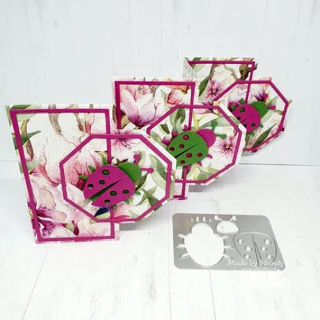 Crealies On The Move Dies No. 20 Design Q Triple Fun Fold Card with Octagons (CLMOVE20)