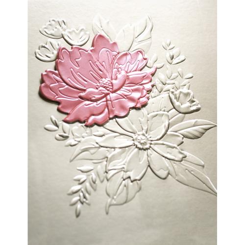 Memory Box EF1024 Breezy Bouquet 3D Embossing Folder and Die