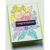 Memory Box 88618 Breezy Bouquet Stencil Set