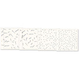 Memory Box 88632 Party Confetti Stencil Set