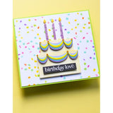 Memory Box 88632 Party Confetti Stencil Set