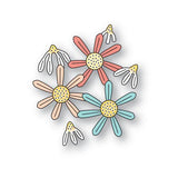 Poppy Stamps 2670 Daisy Trio craft die