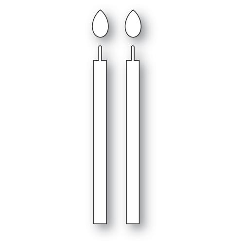 Poppy Stamps 2671 Basic Birthday Candles craft die