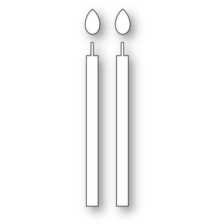 Poppy Stamps 2671 Basic Birthday Candles craft die