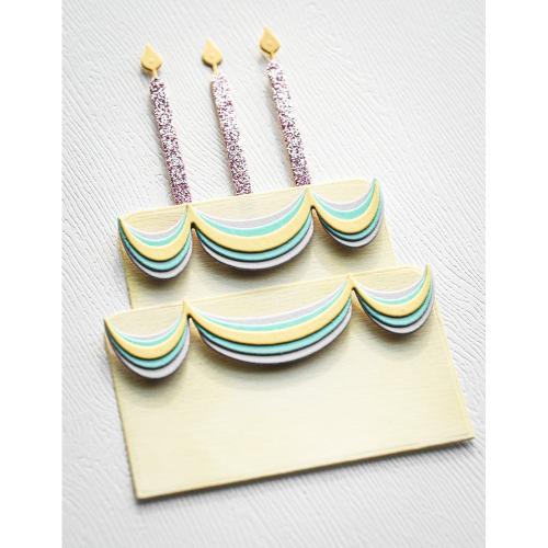 Memory Box 94853 Wrapper Candles craft die