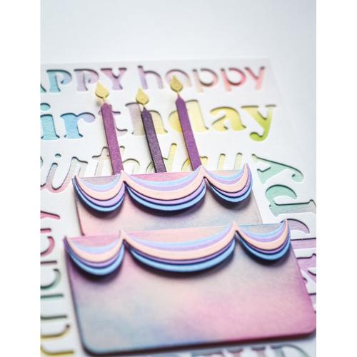 Memory Box 94854 Party Layer Cake craft die