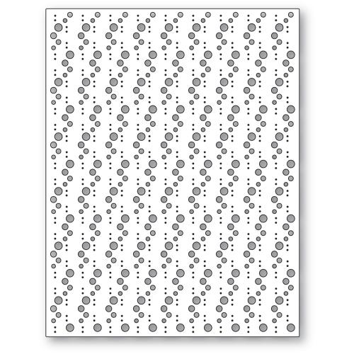 Memory Box 94858 Bubble Dots Plate craft die