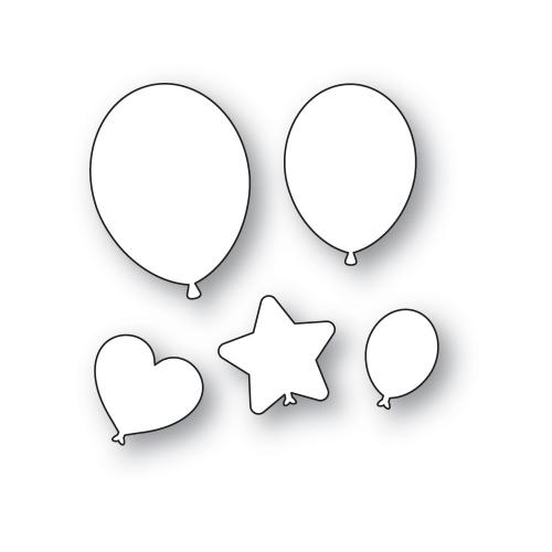 Memory Box 94860 Celebration Balloons craft die