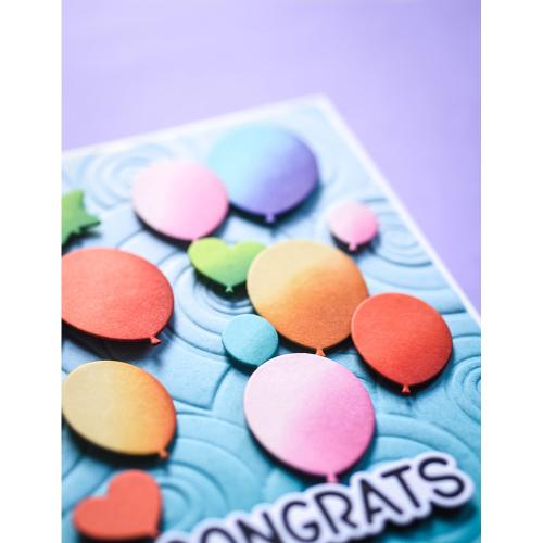 Memory Box 94860 Celebration Balloons craft die