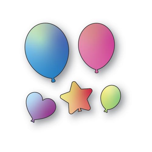 Memory Box 94860 Celebration Balloons craft die