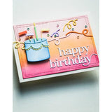 Memory Box 94862 Birthday Party Cake craft die