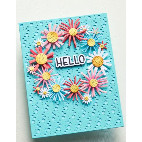 Memory Box 94863 Fringe Flowers craft die