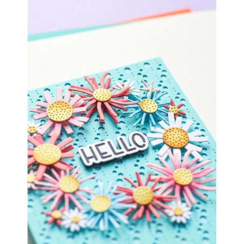 Memory Box 94863 Fringe Flowers craft die