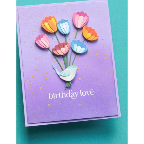 Memory Box 94864 Bird Blossoms craft die