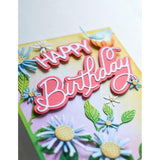 Memory Box 94866 Happy Birthday Celebration Script craft die