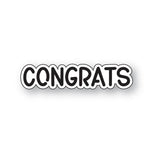 Memory Box 94869 Congrats Marker Script craft die