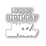 Memory Box 94870 Happy Birthday Marker Script craft die