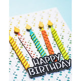 Memory Box 94870 Happy Birthday Marker Script craft die