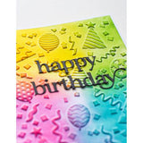 Memory Box 94871 Happy Birthday Chic Script craft die