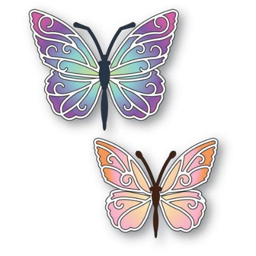 Memory Box 94890 Gypsy Butterflies craft die