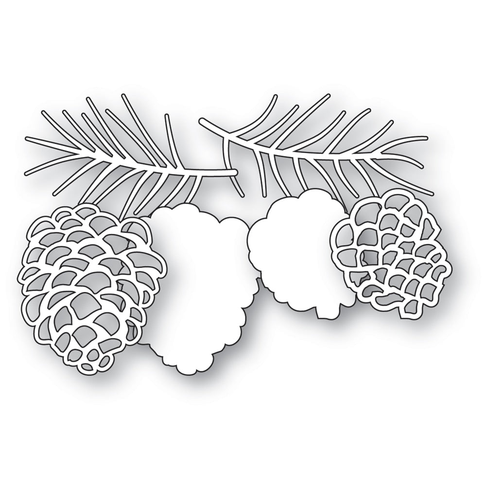 Memory Box 94802 Pinecone Duo craft die