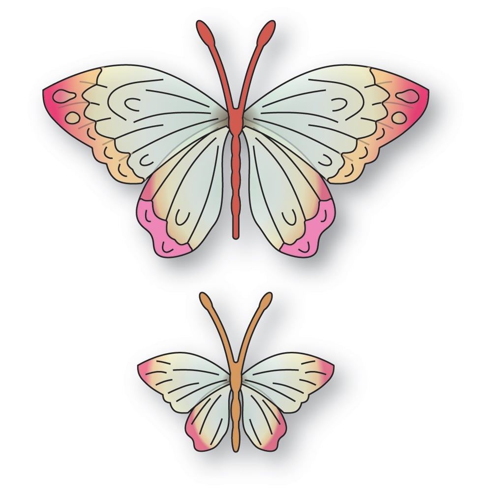 Memory Box 94835 Canyon Butterflies craft die 