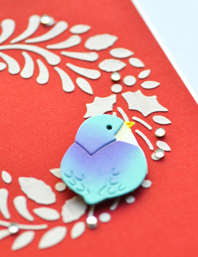 Memory Box 94838 Huddled Sparrow craft die