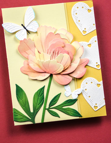 Memory Box 94873 Refined Peony Bloom craft die