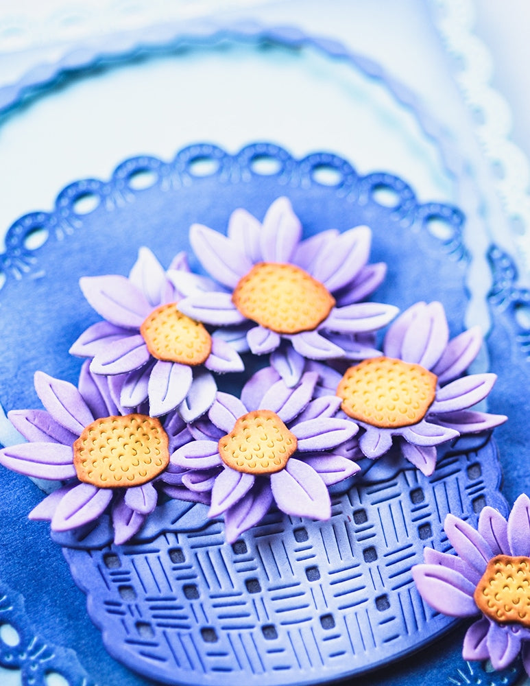 Memory box 94888 – Flower Basket Bouquet Craft Die